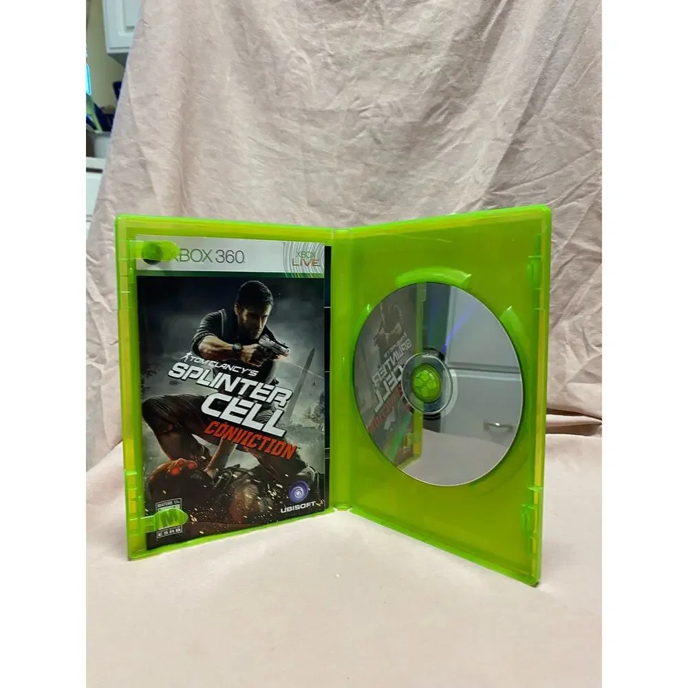 Tom Clancy's Splinter Cell Conviction (Microsoft Xbox 360, 2010) CIB